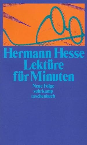 Seller image for Lektre fr Minuten. Gedanken aus seinen Bchern und Briefen for sale by Versandantiquariat Felix Mcke