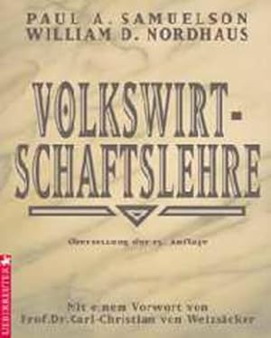 Bild des Verkufers fr Volkswirtschaftslehre: bersetzung der 15. Auflage zum Verkauf von Versandantiquariat Felix Mcke