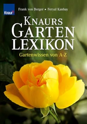 Image du vendeur pour Knaurs Gartenlexikon: Gartenwissen von A-Z mis en vente par Versandantiquariat Felix Mcke