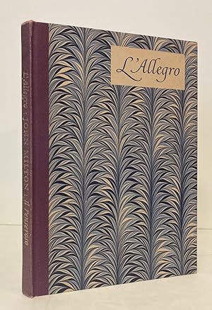 Imagen del vendedor de L'Allegro & Il Peneroso With the Paintings by William Blake a la venta por Peninsula Books