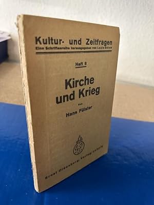 Bild des Verkufers fr Kirche und Krieg zum Verkauf von Bchersammelservice Steinecke