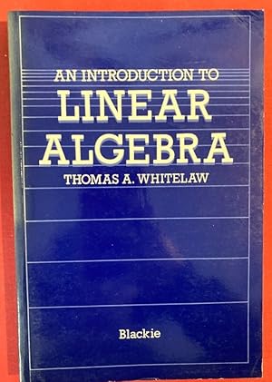 Imagen del vendedor de An Introduction to Linear Algebra. a la venta por Plurabelle Books Ltd