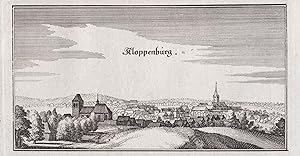"Kloppenburg." - Cloppenburg Gesamtansicht Niedersachsen