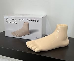 Foot (Ceramic foot by David Shrigley)