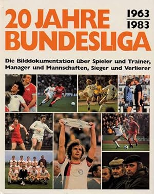 Imagen del vendedor de 20 Jahre Bundesliga. Die Bilddokumentation ber Spieler und Trainer, Manager und Mannschaften, Sieger und Verlierer. a la venta por AGON SportsWorld GmbH