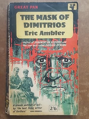 Immagine del venditore per The Mask of Dimitrios venduto da Homeless Books