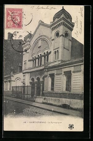 Ansichtskarte Saint-Etienne, La Synagogue