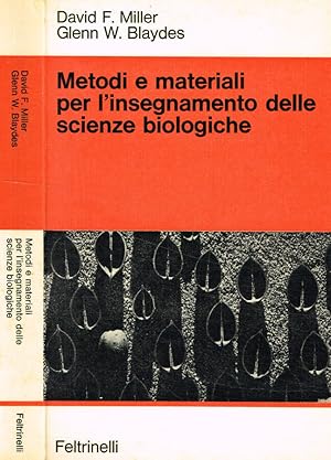 Immagine del venditore per Metodi e materiali per l'insegnamento delle scienze biologiche venduto da Biblioteca di Babele