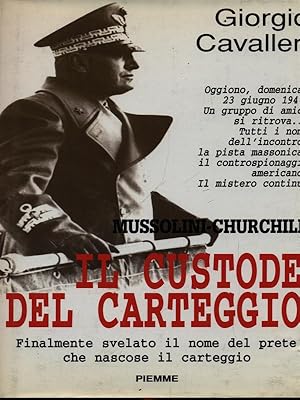 Bild des Verkufers fr Il custode del carteggio zum Verkauf von Librodifaccia