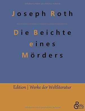 Bild des Verkufers fr Die Beichte eines Mrders (German Edition) zum Verkauf von Redux Books