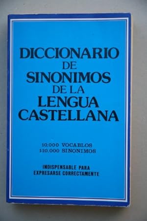 Bild des Verkufers fr Diccionario de Sinonimos de la Lengua Castellana zum Verkauf von WeBuyBooks