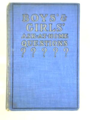 Seller image for Boys' and Girls' Ask-At-Home Questions for sale by World of Rare Books