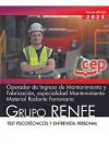 Operador de Ingreso de Mantenimiento y Fabricación, especialidad Mantenimiento Material Rodante F...