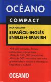 Océano Compact Diccionario Español - Inglés / English - Spanish