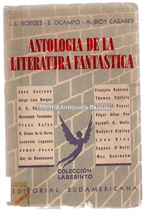 Image du vendeur pour Antologia de la literatura fantastica. mis en vente par Llibreria Antiquria Delstres