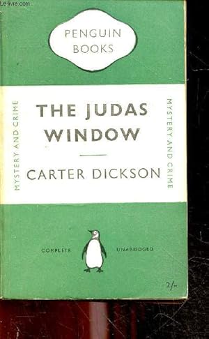 Bild des Verk�ufers f�r The judas window - mystery and crime zum Verkauf von Le-Livre