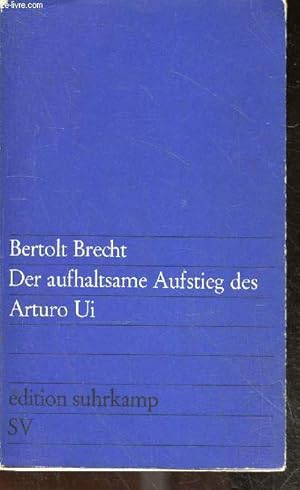 Bild des Verkufers fr Der aufhaltsame aufstieg des arturo Ui zum Verkauf von Le-Livre