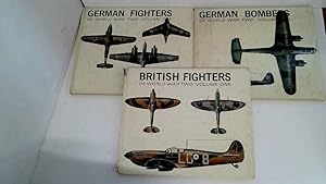 Bild des Verkufers fr World War Two (WWII) Bombers & Fighters 3 Vintage Volumes German & British zum Verkauf von Goldstone Rare Books