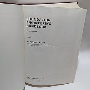 Bild des Verkufers fr Foundation Engineering Handbook zum Verkauf von Cambridge Rare Books