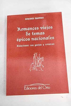 Seller image for Romances viejos de temas picos nacionales for sale by Alcan Libros