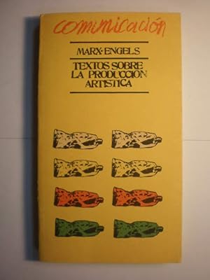 Seller image for Marx Engels. Textos sobre la produccin artstica for sale by Librera Antonio Azorn