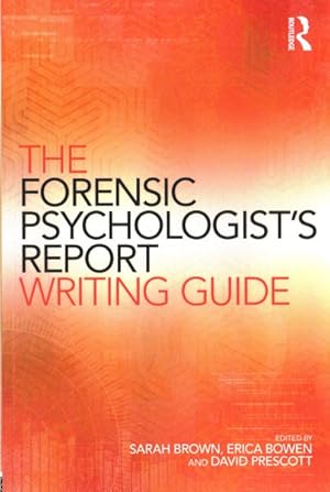 Immagine del venditore per Forensic Psychologist's Report Writing Guide venduto da GreatBookPricesUK