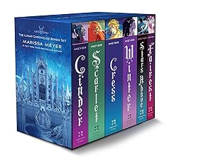 Bild des Verkufers fr The Lunar Chronicles Boxed Set: Cinder, Scarlet, Cress, Fairest, Stars Above, Winter zum Verkauf von moluna