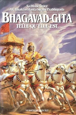 Immagine del venditore per La Bhagavad-Gita Telle Qu'elle Est , dition Complte En 1 seul volume . Texte Sanskrit Originel , Translitration En Caractres Romains , traduction Mot  Mot , traduction Littraire et Explications labores venduto da Au vert paradis du livre