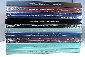 Seller image for Journal Of Glass Studies ( 10 Volumes ) Vol. 31 1989 To Vol. 40 1998 for sale by Renaissance Books