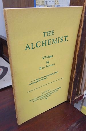 Seller image for The Alchemist (1612) [=A Scolar Press Facsimile] for sale by Atlantic Bookshop