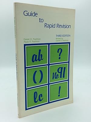 Image du vendeur pour GUIDE TO RAPID REVISION mis en vente par Kubik Fine Books Ltd., ABAA