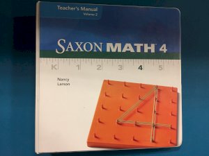 Imagen del vendedor de SAXON MATH 4 Teachers Manual Volume 2 a la venta por Textbook Pro