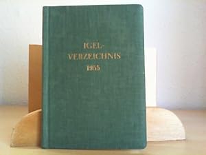 IGEL-VERZEICHNIS. Mitglieder-Verzeichnis 1955. Akademische Verbindung IGEL, Tübingen. Stand: 1. M...