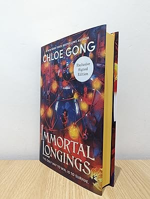 Immortal Longings (Flesh and False Gods 1) (Signed First Edition with sprayed edges)