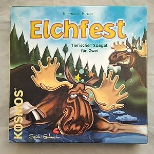 KOSMOS 683610: Elchfest - Tierischer Spagat für Zwei [Kinderspiel]. Achtung: Nicht geeignet für K...