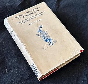 Seller image for ALICE'S ADVENTURES IN WONDERLAND. THROUGH THE LOOKING GLASS. (First Macmillan Edition Printed In Colour with 16 full page colour plates by John Tenniel in DUST JACKET) for sale by Lakin & Marley Rare Books ABAA