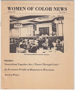 Image du vendeur pour Women Of Color News Vol 2 No 4 mis en vente par Beasley Books, ABAA, ILAB, MWABA