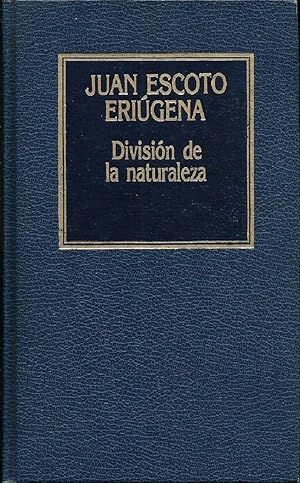 Imagen del vendedor de Division De La Naturaleza (Spanish Edition) a la venta por Librairie Cayenne