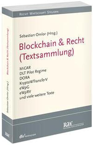 Imagen del vendedor de Blockchain & Recht (Textsammlung) a la venta por Wegmann1855