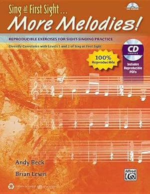 Seller image for Sing at First Sight . . . More Melodies: Reproducible Exercises for Sight-Singing Practice, Reproducible Book & Data CD (Paperback) for sale by Grand Eagle Retail