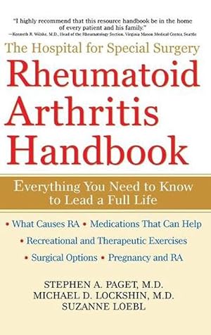 Seller image for The Hospital for Special Surgery Rheumatoid Arthritis Handbook (Hardcover) for sale by CitiRetail