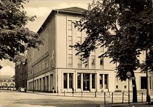 Bild des Verkufers fr Ansichtskarte / Postkarte Karl Marx Stadt Chemnitz in Sachsen, Hochschule fr Maschinenbau zum Verkauf von akpool GmbH