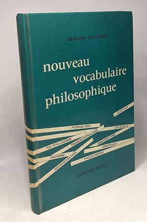 Seller image for Nouveau vocabulaire philosophique avec supplment - 12e dition for sale by crealivres