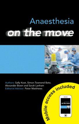 Bild des Verkufers fr Anaesthesia on the Move zum Verkauf von moluna