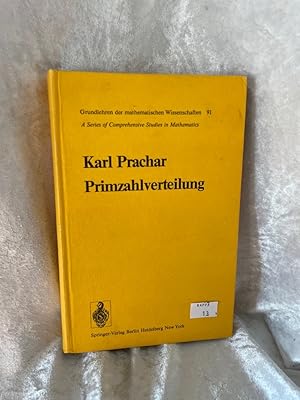 Image du vendeur pour Primzahlverteilung (Grundlehren der mathematischen Wissenschaften, 91) mis en vente par Antiquariat Jochen Mohr -Books and Mohr-