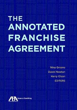 Seller image for The Annotated Franchise Agreement (Paperback) for sale by CitiRetail