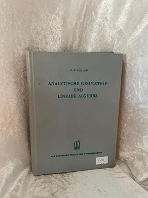 Immagine del venditore per Hochschulbcher fr Mathematik, Band 26: Analytische Geometrie und Lineare Algebra venduto da Antiquariat Jochen Mohr -Books and Mohr-