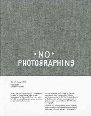 Imagen del vendedor de No Photographing (Hardcover) a la venta por CitiRetail