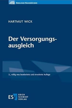 Seller image for Der Versorgungsausgleich for sale by BuchWeltWeit Ludwig Meier e.K.