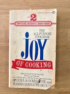 Seller image for JOY OF COOKING VOL.2 for sale by Happyfish Books